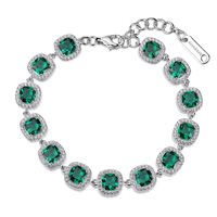 Bracciale Brosway Donna FANCY LIFE GREEN in Argento Cubic Zirconia FLG140